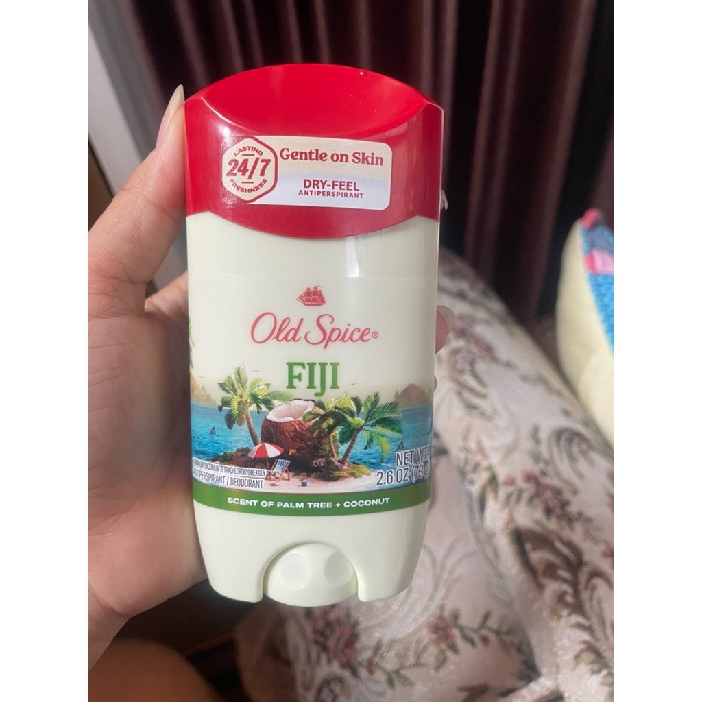 Old Spice Fiji Invisible Solid Antiperspirant Deodorant 73g.