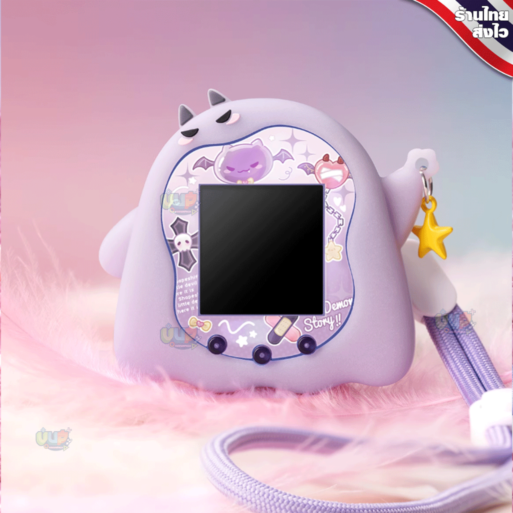 [พร้อมส่ง] Little Devil ซิลิโคน Tamagotchi UNI แบบ TPU นิ่ม น่ารัก Bubblelogus แท้ - รูปที่ 6