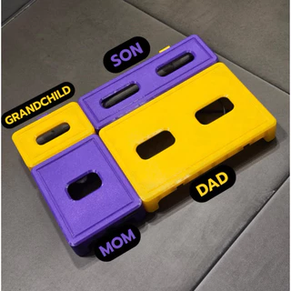 บอร์ดเอฟเฟคกีต้าร์ Gerang Jigsaw Board เชื่อมต่อเป็นบอร์ดใหญ่ได้ (Gerang Pedal Board)