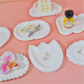 พร้อมส่ง! ถาดปูนปลาสเตอร์ระบายสี ถาดพร๊อพถ่ายรูป งาน DIY สำหรับเด็ก-ผู้ใหญ่