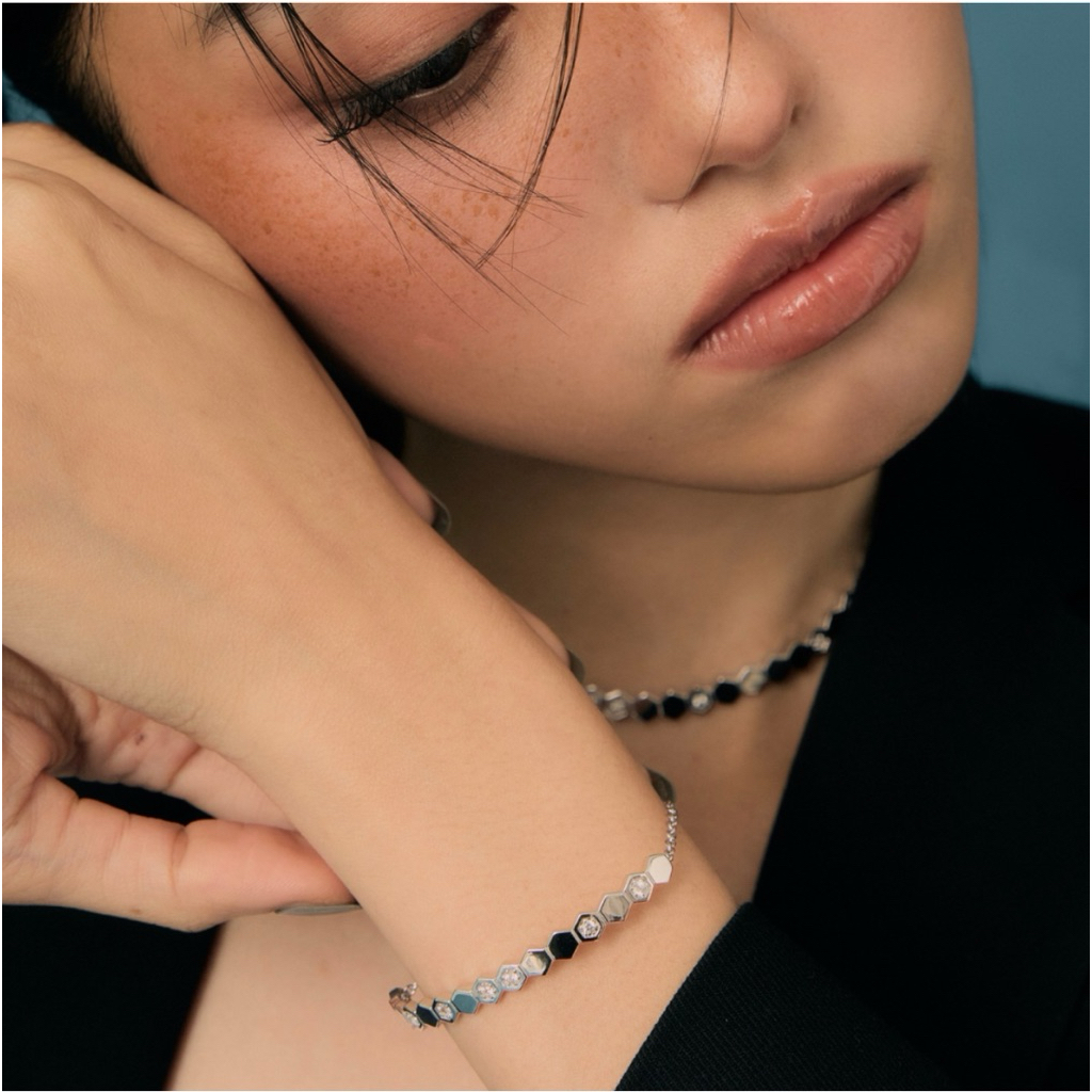 Honeycomb Tennis Bracelet