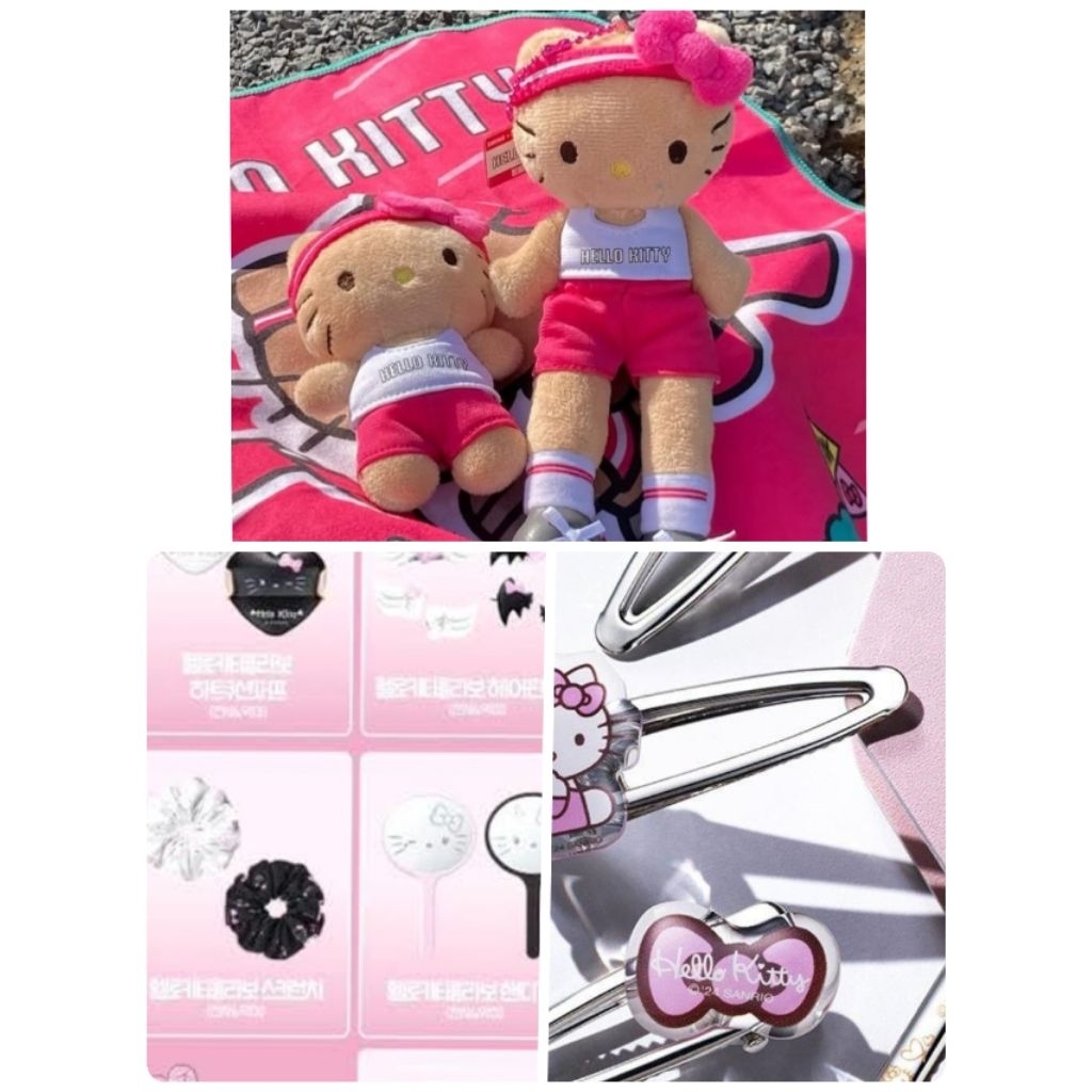 พร้อมส่ง fillimilli Hello Kitty  Sanrio cutie runner กิ๊บคิตตี้ พัฟฟ์คุชชั่น accessery angel&devil มาแล้ว