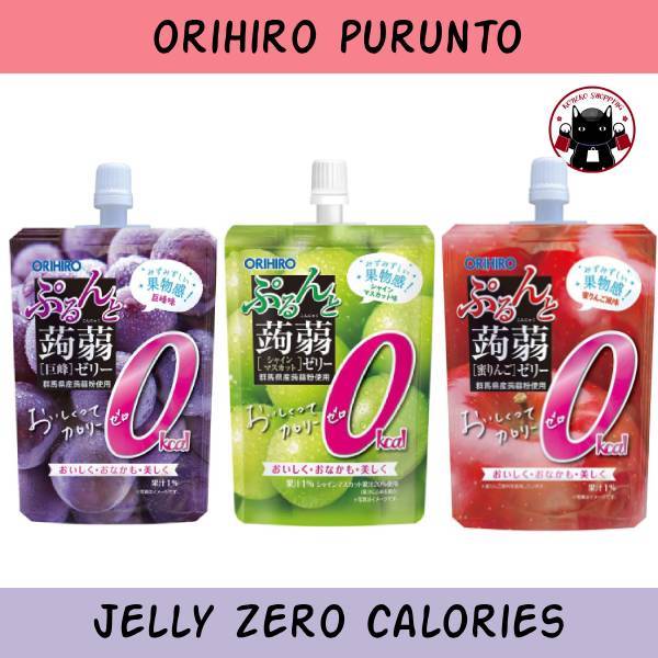 Orihiro Purunto Konyaku Jelly 0 Calorie เยลลี่บุกพร้อมดื่ม 0 แคล จากญี่ปุ่น 130g 🇯🇵 Koneko