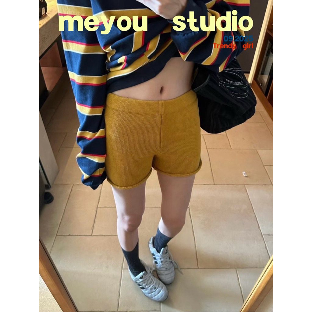 𝐌𝐄𝐘𝐎𝐔 𝐒𝐓𝐔𝐃𝐈𝐎 knitshort wg.we