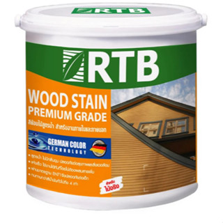 RTB สีย้อมไม้ สูตรน้ำ ชนิดเงา และ ชนิดด้าน ขนาด 1 แกลลอน (โร…