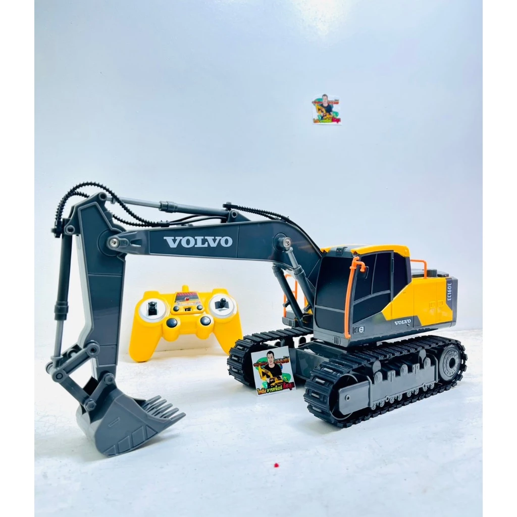 Volvo รถแม็กโคร วอลโว่ มินิ บังคับ คันใหญ่ 1:26 ขนาด 12x16x35 Cm ควบคุมได้สมจริง สำหรับผู้ชื่นชอบรถโมเดลคลาสสิก thumbnail 6