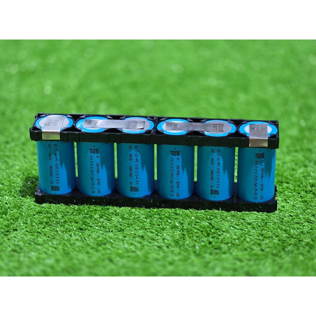 แบตตู้​บลูทูธ​ แบต6s ​6แอมป์ (แบตแพ็คเชื่อมขั้วให้) LiFePO4 32700​ 6s​ 6,000mah.​ 19.2v-21.9v แบตเตอ