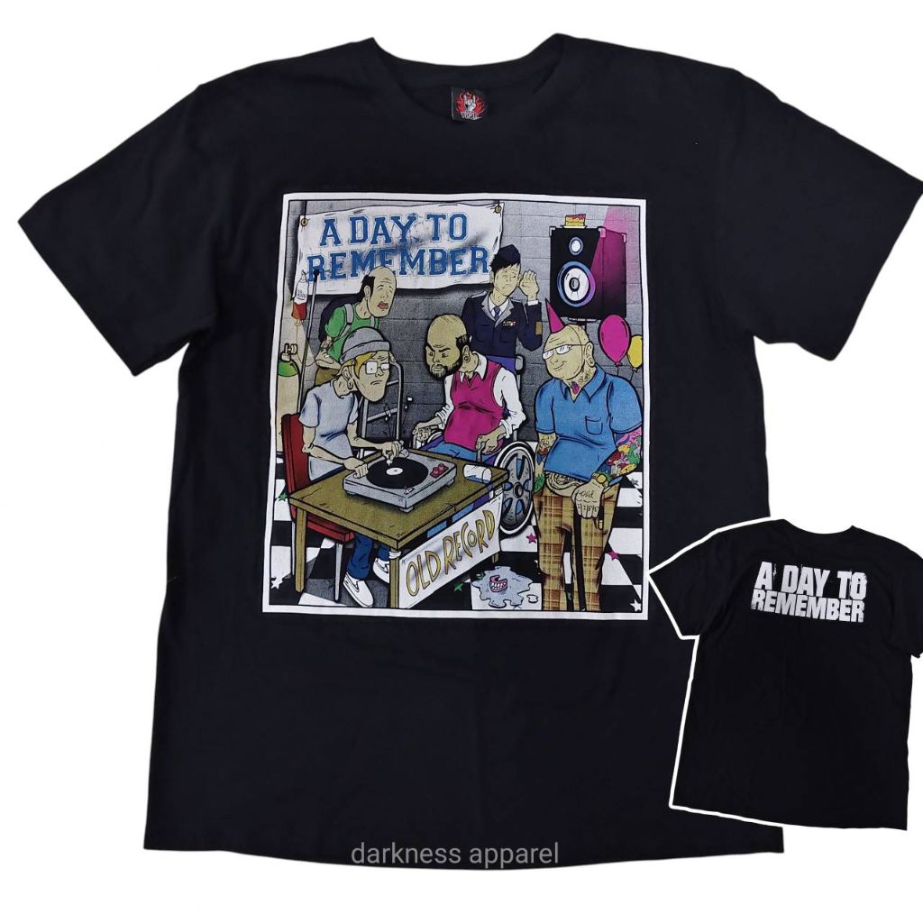 เสื้อวง a day to remember ป้าย Rock yeah