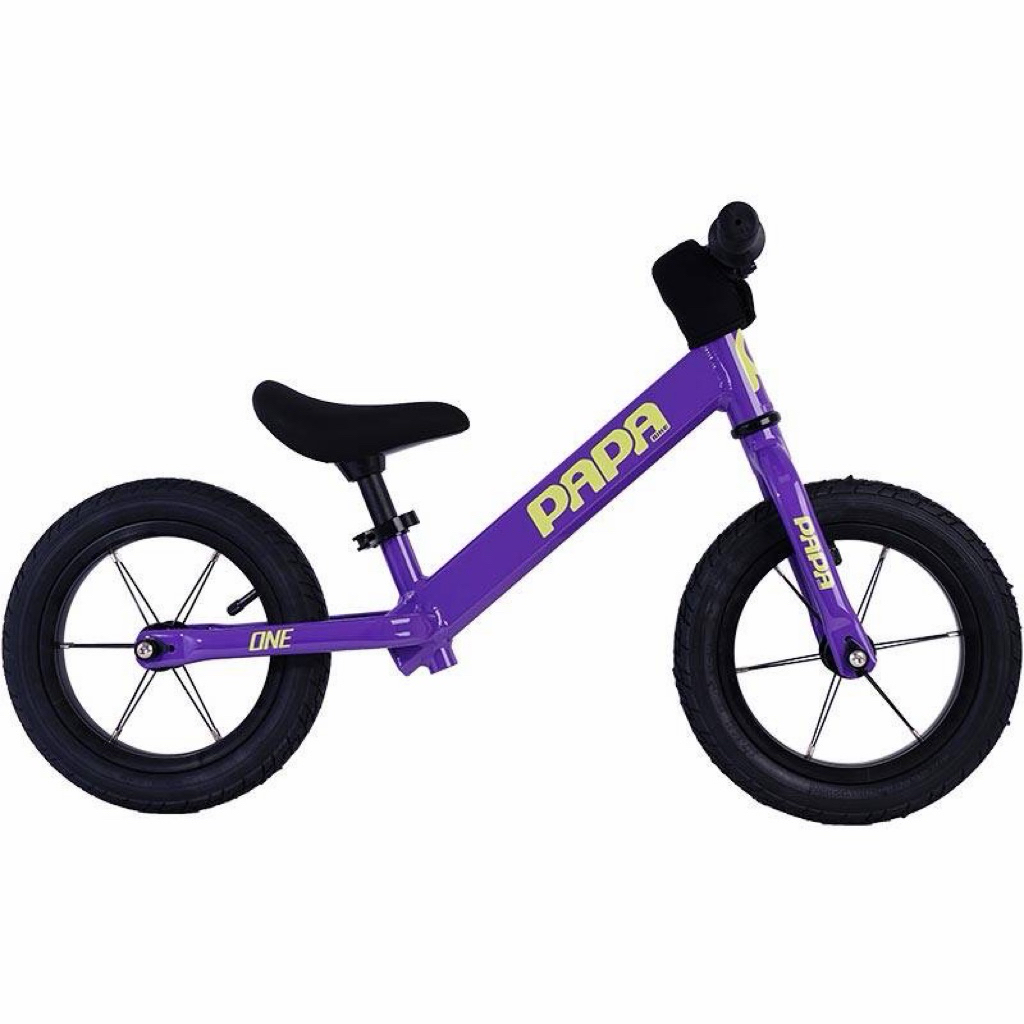 Papa One 12” จักรยานขาไถ 12นิ้ว เฟรมอลู ล้อยางเติมลม วัสดุคุณภาพ