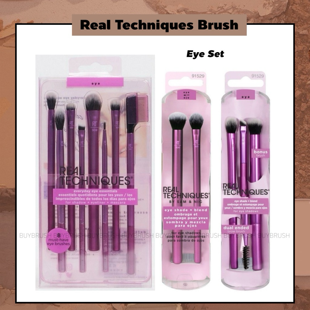 Real Techniques แปรงแต่งตา เขียนคิ้ว ปัดคิ้ว พร้อมส่ง