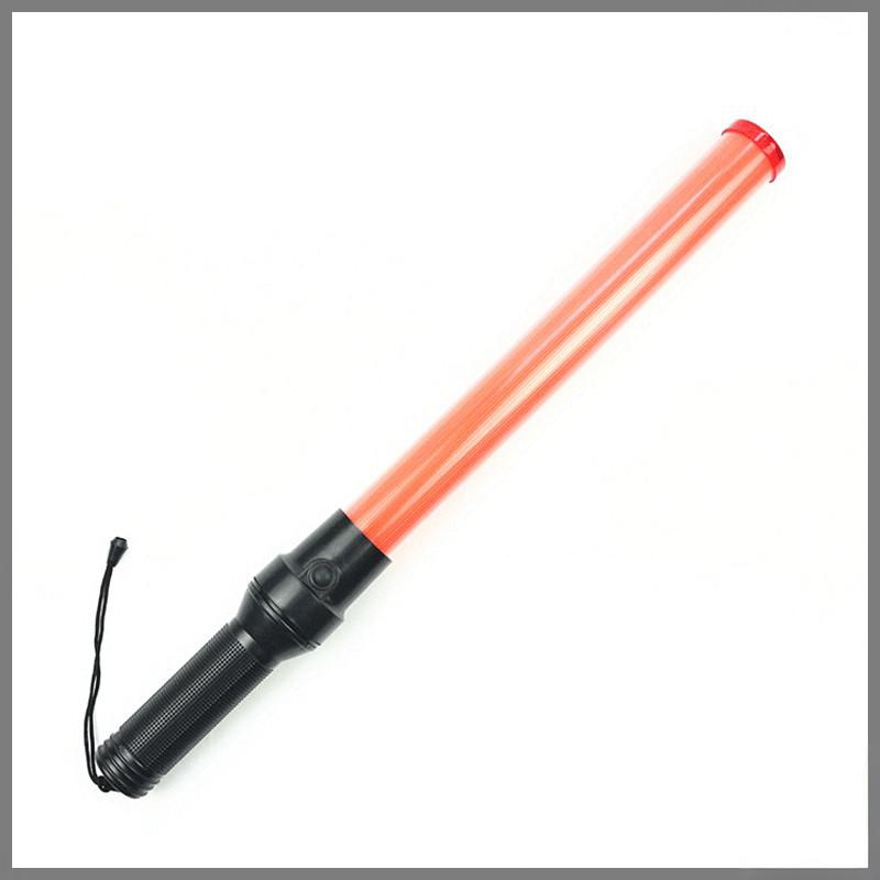 ZHB แท่งกระบองไฟจราจร แบบใส่ถ่าน  Traffic baton，กระบองไฟโบกฉุกเฉิน กระบองไฟจราจร  54 ซม. LED กระบองไฟจราจรสำหรับกลางแจ้ง - รูปที่ 6