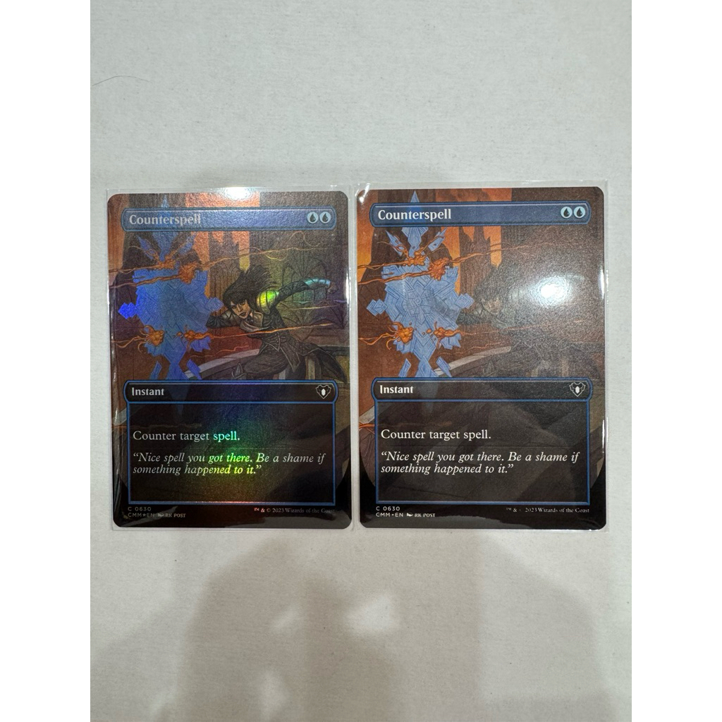 MTG Commander Masters Variants: Counterspell (Borderless)