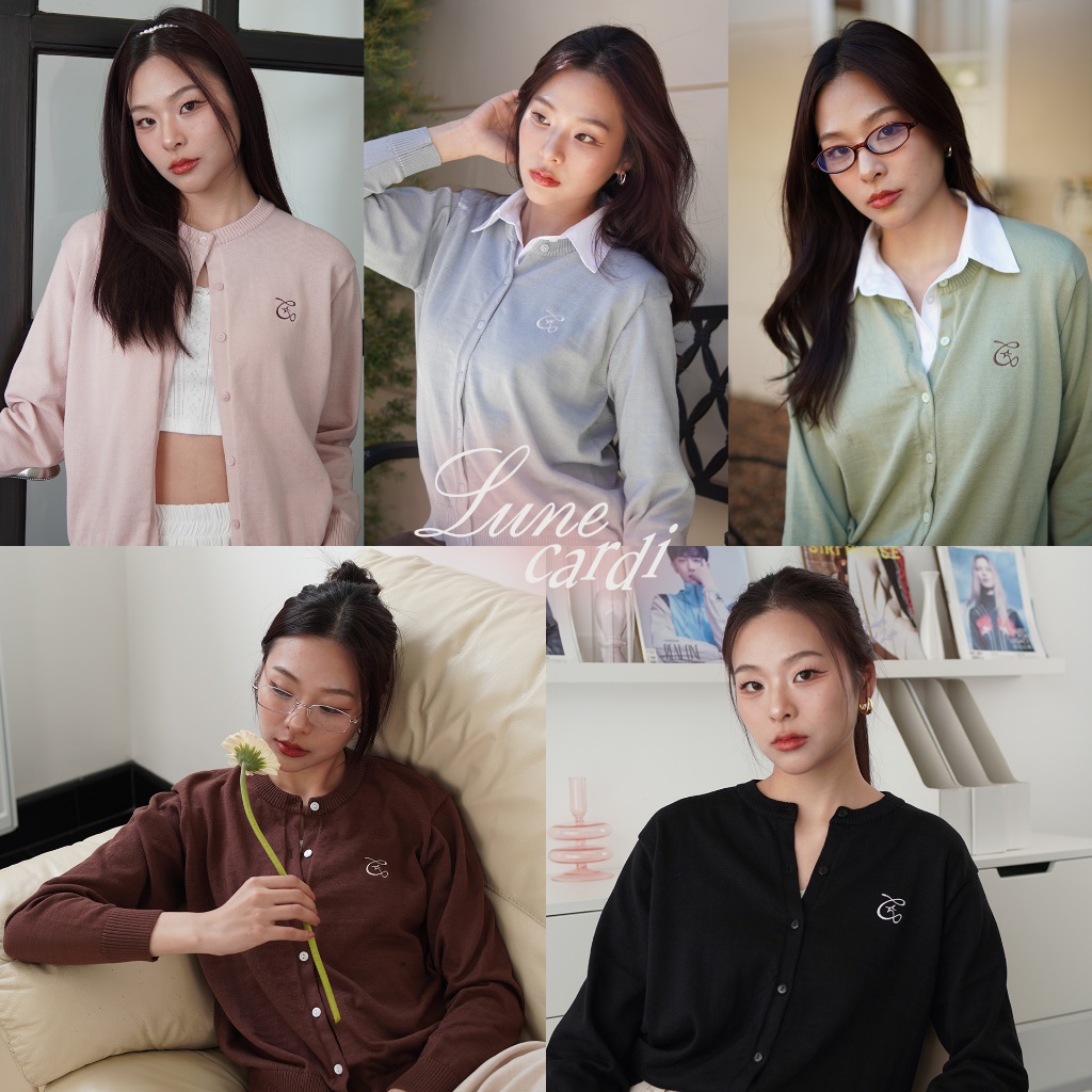 Celune Lune Cardi | คาร์ดิแกนไหมพรม ทรงสวย ใส่สบาย