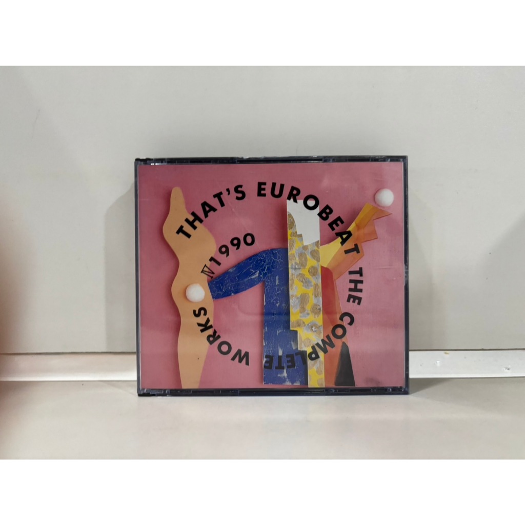 2 CD MUSIC  ซีดีเพลงสากล    ALFA RECORDS.INC. THAT'S EUROBEAT THE COMPLETE WORKS IV 1990    (L4C111)
