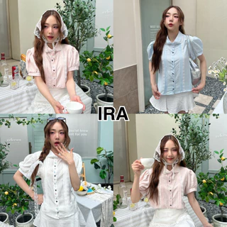 BY IRA (พร้อมส่ง) Lace blouses เสื้อเชิ้ตกระดุม