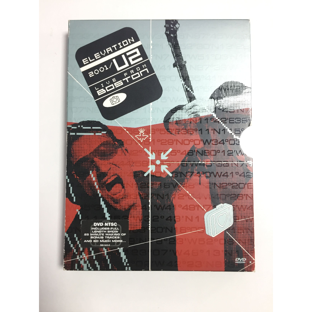 2DVD สากล U2: Elevation 2001 - Live From Boston  สภาพตามรูปปก A435