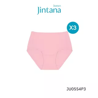 (แพ็ก3ชิ้น )Jintana กางเกงในแพ็ก3ชิ้น เก็บข้าง รหัสJU0554P3