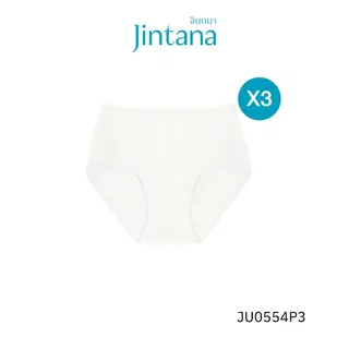 (แพ็ก3ชิ้น )Jintana กางเกงในแพ็ก3ชิ้น เก็บข้าง รหัสJU0554P3