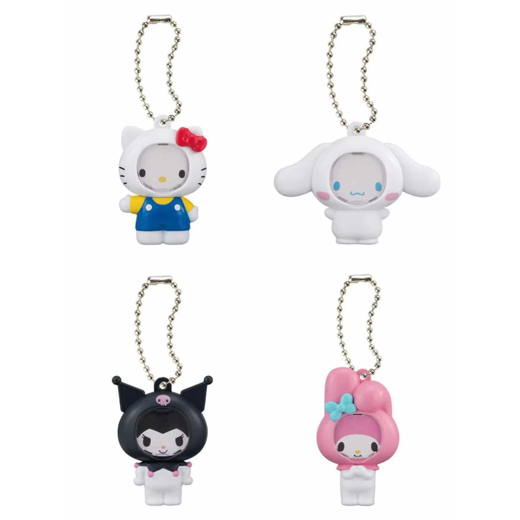 พร้อมส่ง Sanrio คอลใหม่ กาชาปอง พวงกุญแจ / กล่องสุ่มกิ๊บ สามารถเปลี่ยนรูปได้ค่ะ น่ารัก มากค่ะ