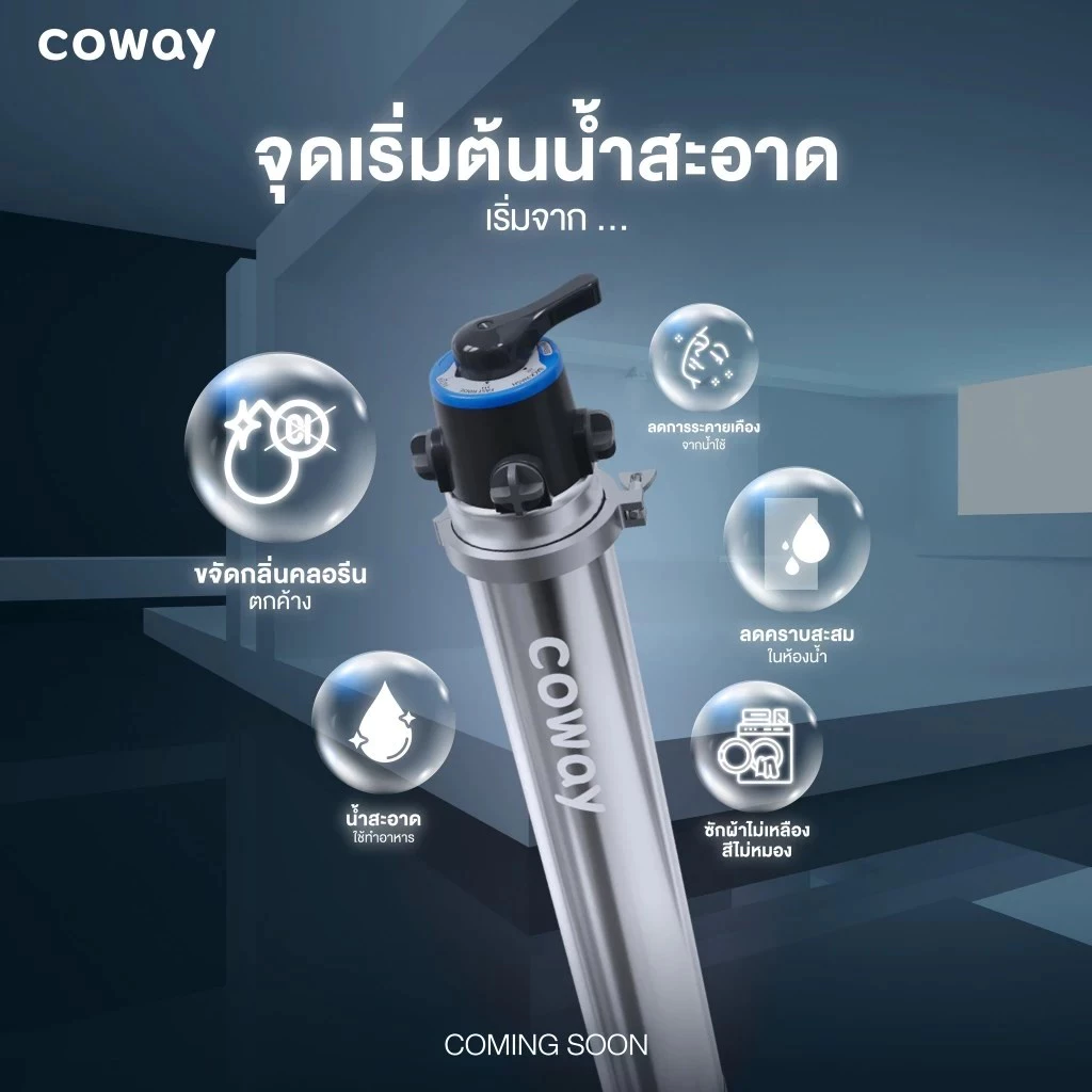 เครื่องกรองน้ำใช้ Coway รุ่น POE-23A thumbnail 3