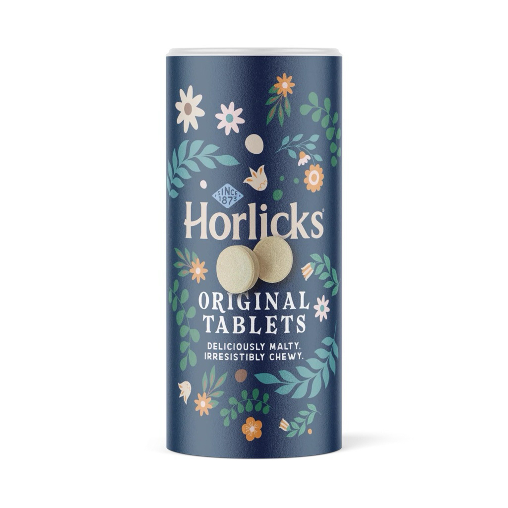 พร้อมส่ง! Horlicks malties tube แบบเม็ดบรรจุ 20 เม็ด มอลต์อัดเม็ด It’s more than a taste - it’s a memory 💙