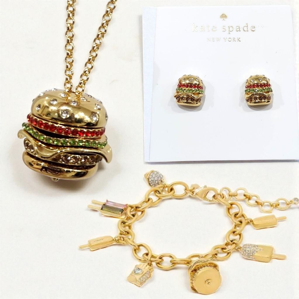 เครื่องประดับ Fast food charm แฮมเบอร์เกอร์