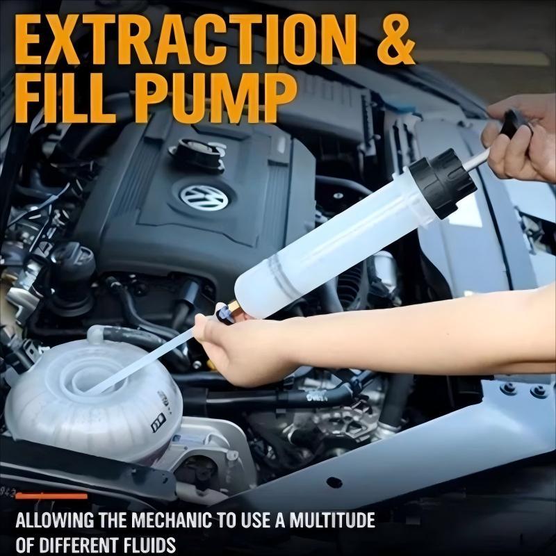 HEXMA เครื่องเติมน้ำมัน เติมเข็มฉีดยา 200/500CC น้ํามันรถยนต์ ดูดของเหลว ฟิลเลอร์ของไหล เติมน้ำมัน
