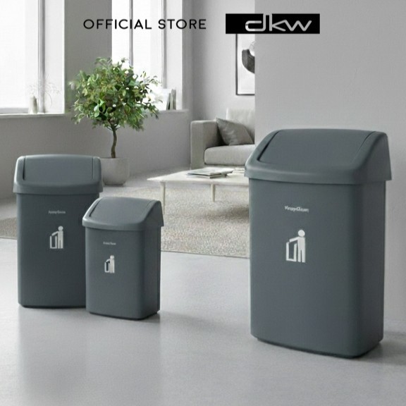 DKW by BanBaan ถังขยะฝาสวิง 9ลิตร,25ลิตร,50ลิตร ถังขยะทน อึด สวย HH-208P,207P,206P
