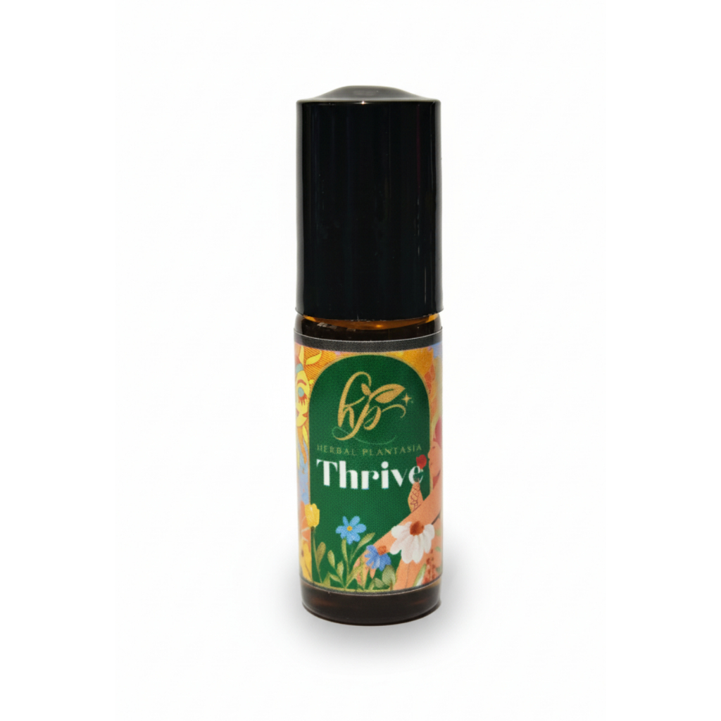 พิมเสนน้ำหอมระเหย Herbal Plantasia กลิ่น Thrive ปรับอารมณ์ให้มีความสุข หอมสดชื่น 5 ml