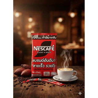 เนสกาแฟ เบลนด์ แอนด์ บรู กาแฟปรุงสำเร็จ 3 in 1 (1 แพ็ค) แพ็ค 100 ซอง