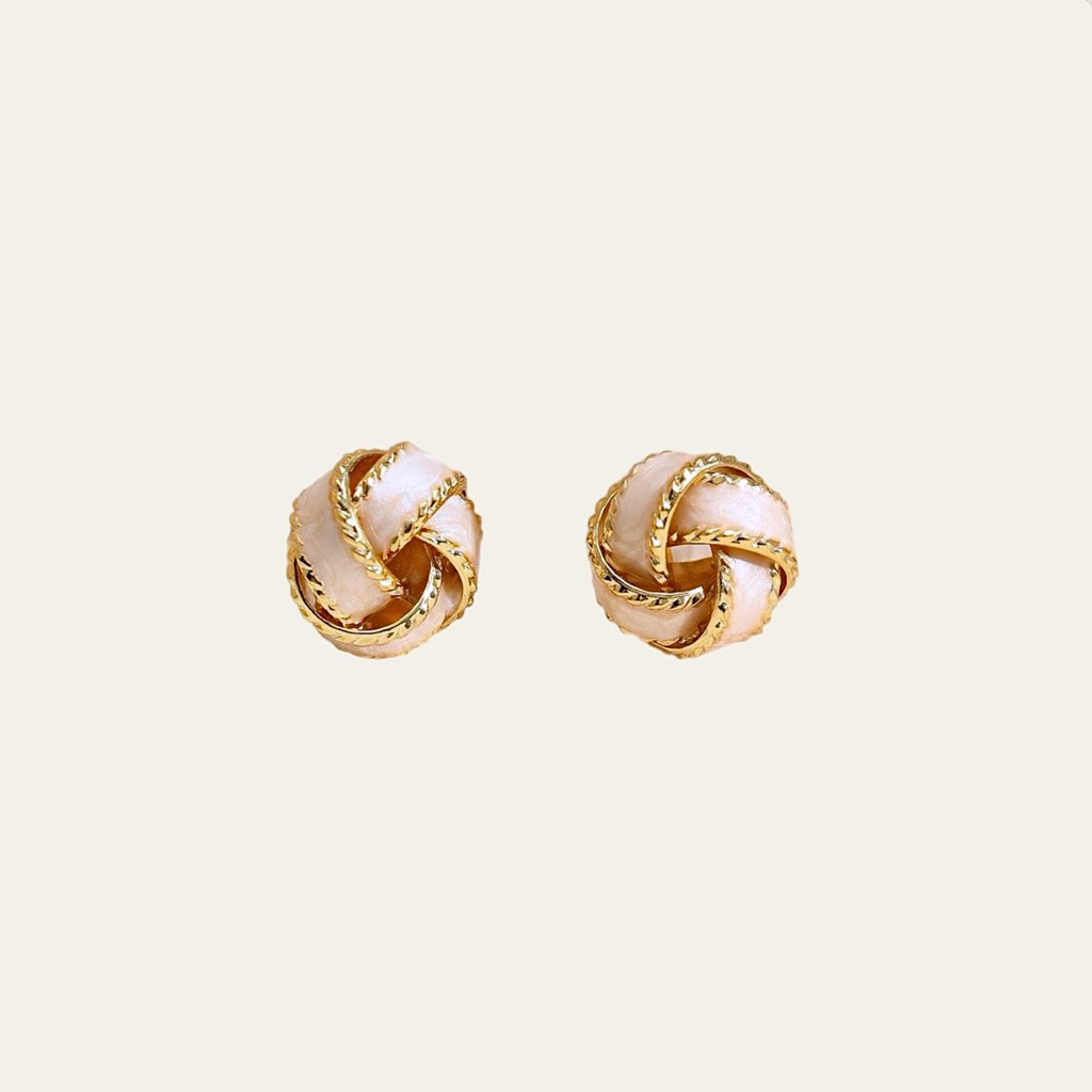 gigaglam knotty dotty earrings ต่างหูไม่ลอกไม่ดำ