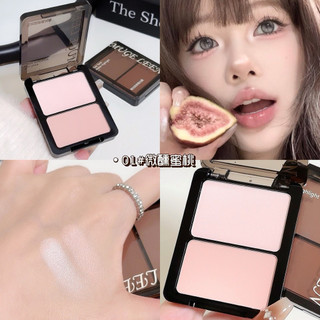Two Tone Matte  Highlight พาเลตต์คอนทัวร์ไฮไลท์ 2 สี เนื้อแป้งบางเบา แบบแมตต์ ช่วยให้ใบหน้า ดวงตา จมูก ดูกระจ่างใส