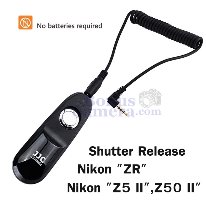 MC-DC3 สายลั่นชัตเตอร์นิคอน Nikon ZR,Z5 II(Z5 Mark II),Z50 II (Z50 Mark II) Shutter Release