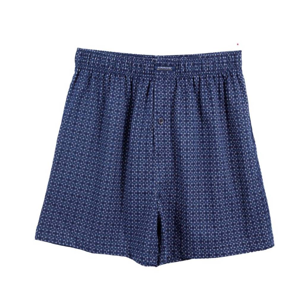 [ NEW ITEM ] ARROW BOXER SHORTS กางเกงบ๊อกเซอร์ชาย พิมพ์ลาย สีกรม MXWX119