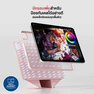 [อัพเกรดใหม่❗] Smart Case Gen4 เคสไอแพด ถอดปกได้ Air8 Gen11 Air7 Air13 Air5 Air4 Gen10 Pro11 Pro12.9 พับตั้งได้หลายองศา