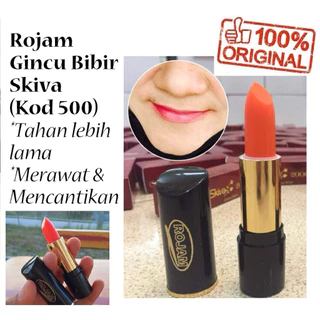 ROJAM Skiva ลิปรากไม้อินโด แท้ 100% | ลิปฮาลาล ติดทนนาน สีสวยธรรมชาติ