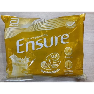 Ensure ธัญพืช หวานน้อย ขนาด 400 กรัม สูตรโปรตีนจากธัญพืช 3 ชนิด อีกหนึ่งทางเลือกในการเสริมสร้างโภชนาการในผู้สูงวัย รสธัญ