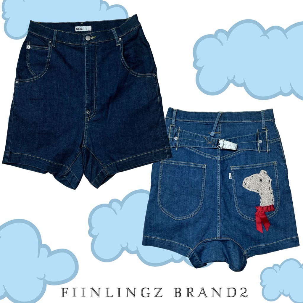 Ne-Net ISSEY MIYAKE กางเกงยีนส์ แบรนด์เนม ของแท้ 💯%