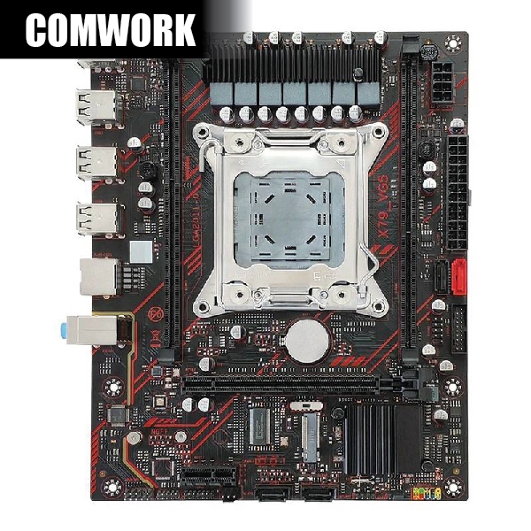 เมนบอร์ด ATERMITER X79 VG5 TPM MICRO ATX LGA 2011 WORKSTATION SERVER MAINBOARD MOTHERBOARD XEON COMW