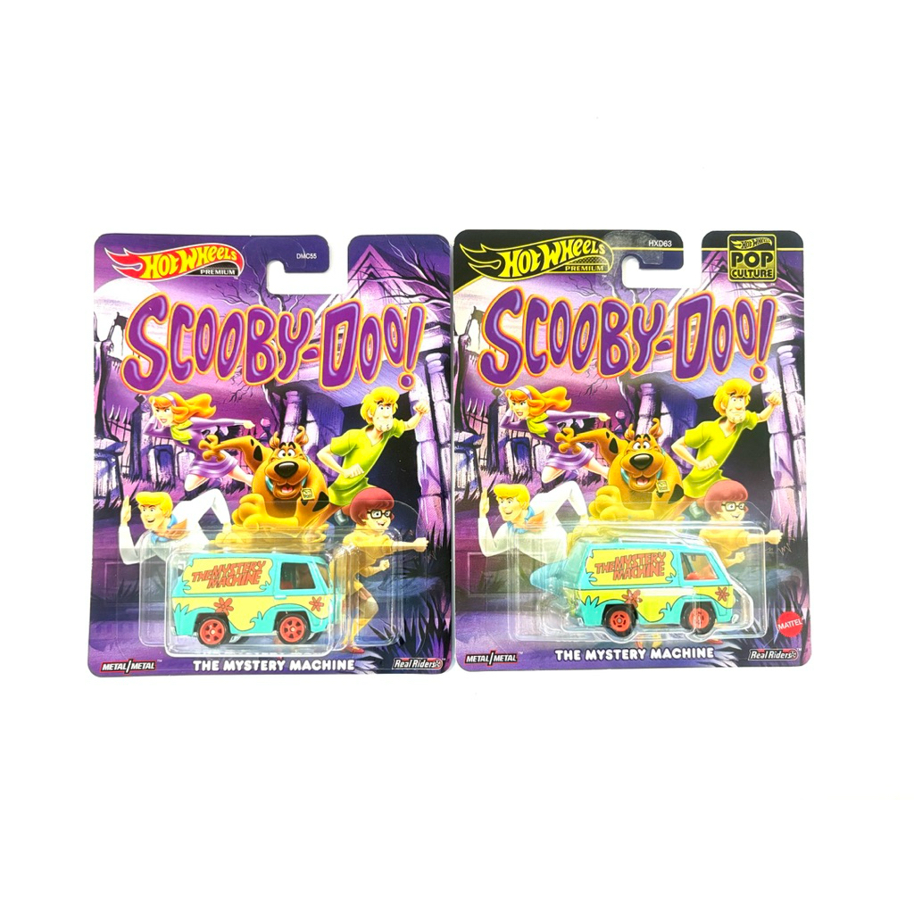Hot Wheels | THE MYSTERY MACHINE(Scooby Doo) ~ มีแพค 2 แบบ = โลโก้ทอง , โลโก้เหลือง |‼️แพคยับ มุมยับ‼️| 🛞ล้อยาง METAL