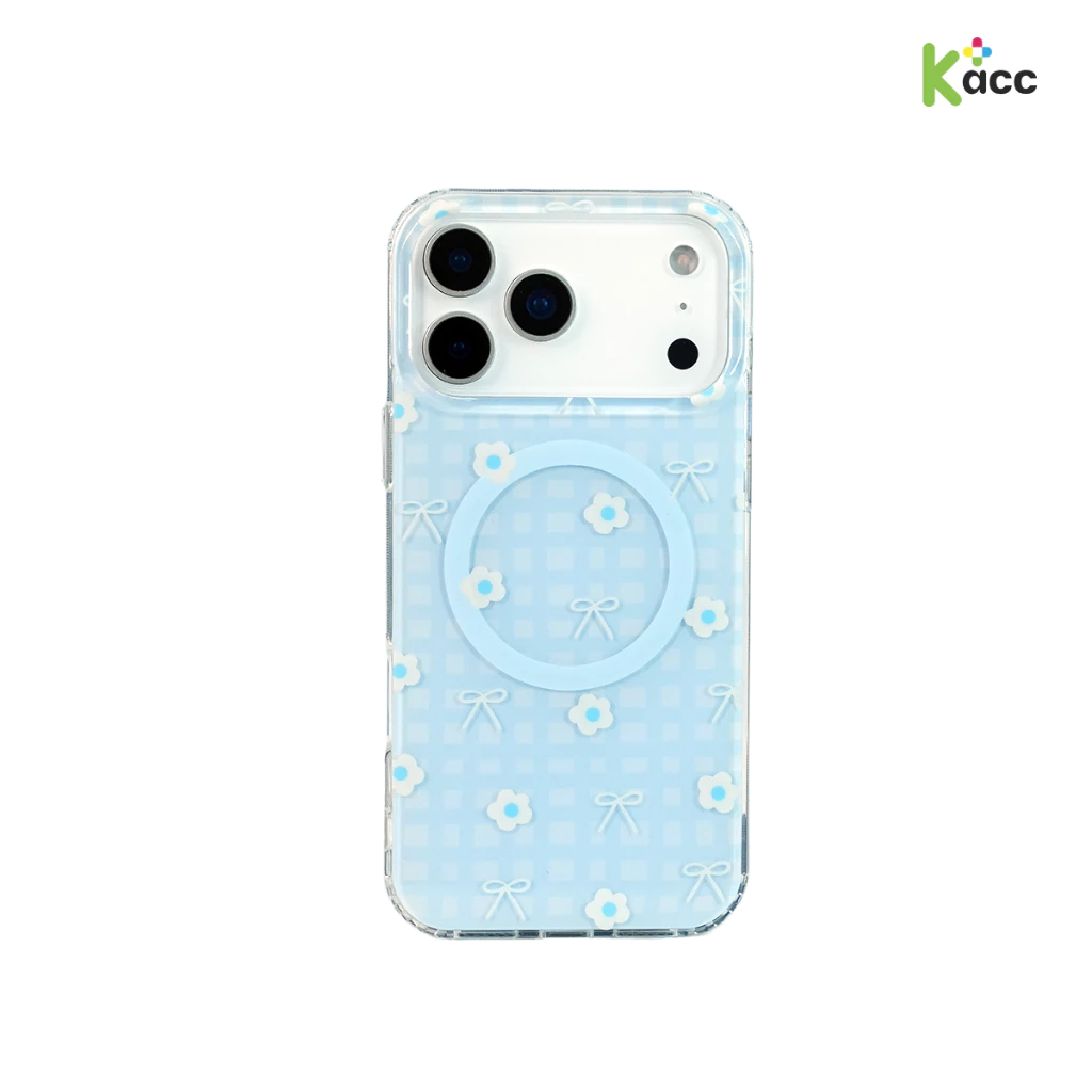 Connex MAG Clear เคสใสลายดอกเดซี่ iPhone 15/16/17 Series thumbnail 6