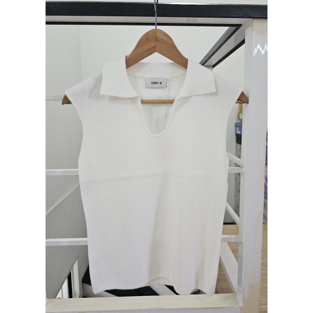 เสื้อคอปกไหมพรมOne-K ผ้าเนื้อนิ่ม Freesize