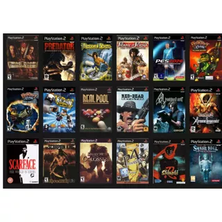 [USB HDD 500GB] เกม PS2 ยอดนิยม เล่นได้ทั้งคอมและเพลย์ทู