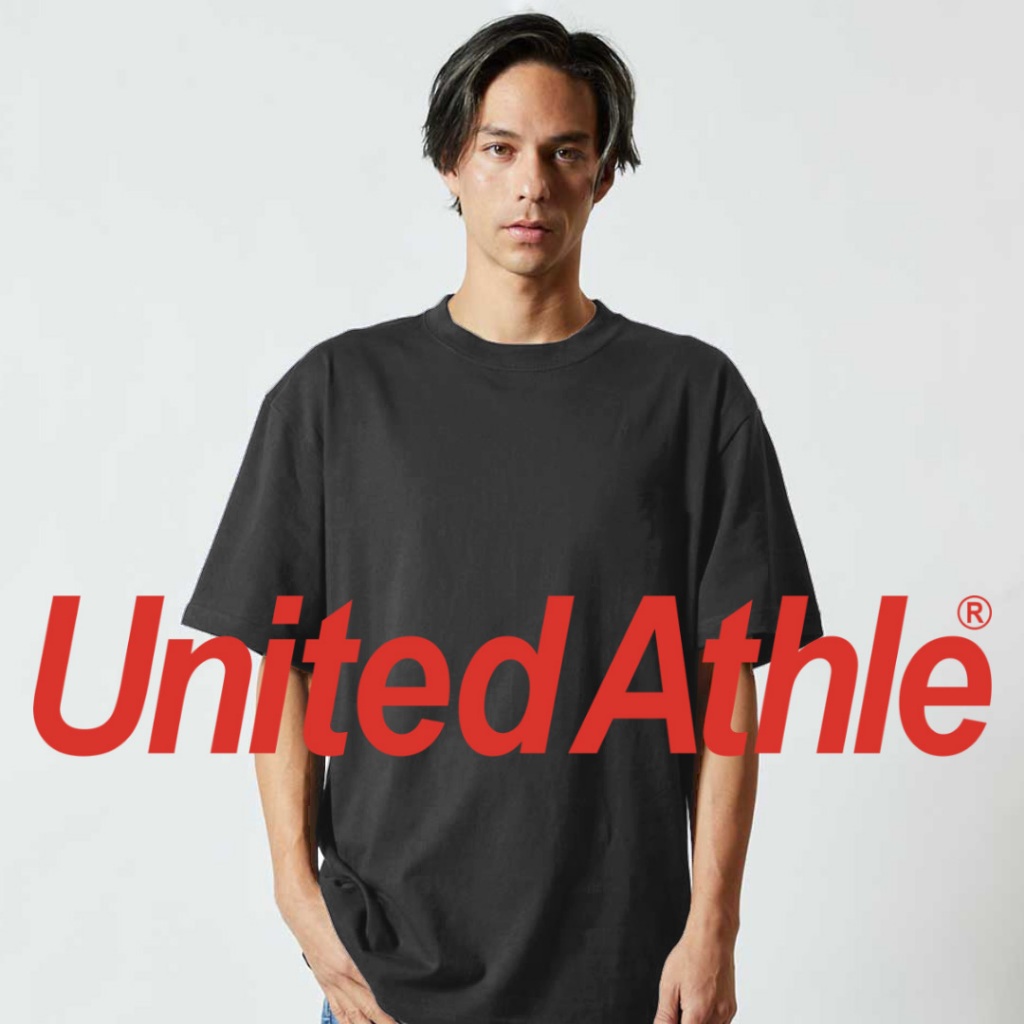 United Athle® คลาสสิก เจแปน เสื้อยืดแขนสั้น - แบล็คซูมี