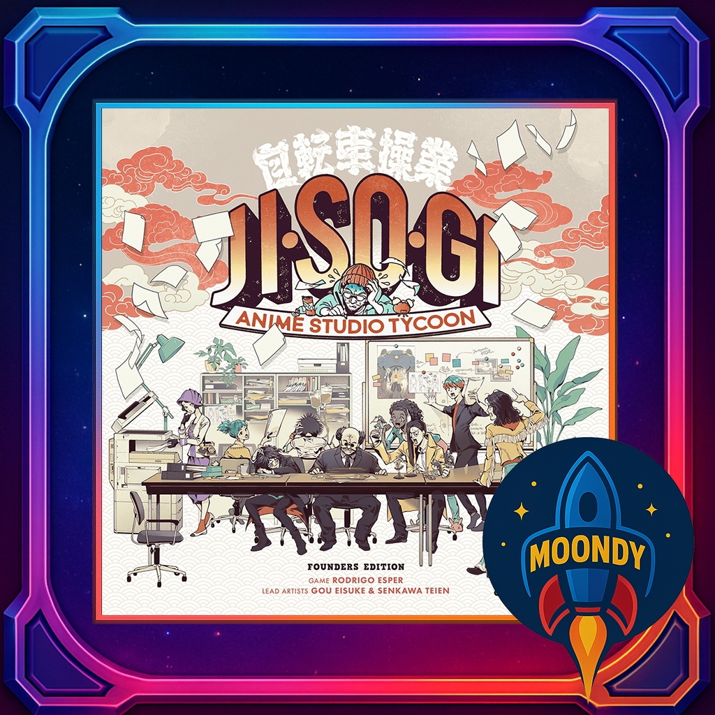 [ พรีออเดอร์ ของแท้ ] Jisogi: Anime Studio Tycoon Board Game