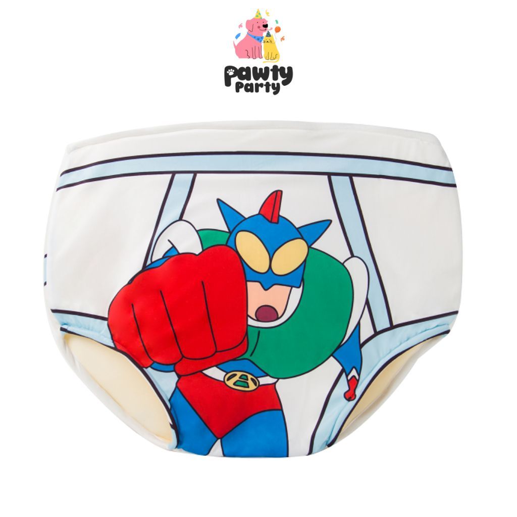 Kashima x Crayon Shin-chan - Big Briefs with Action Kamen Patter กางเกงสุนัขบ็อกเซอร์ ลายชินจัง 💪