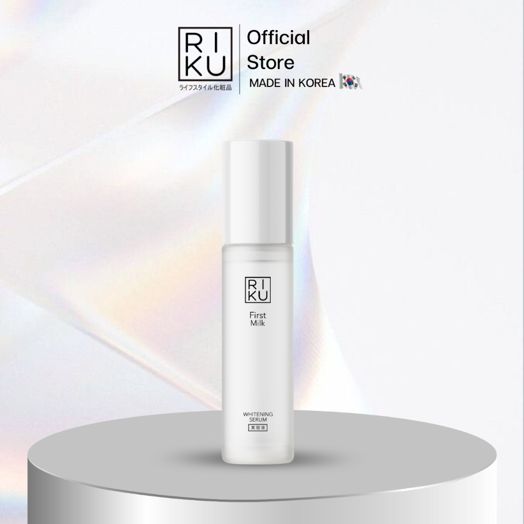 RIKU First Milk Whitening Serum เซรั่มเกาหลี บำรุงผิวให้กระจ่างใส ปลอดภัย ทำให้ผิวแลดูสุขภาพดี