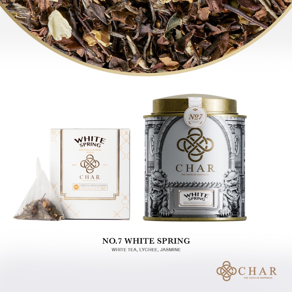 CHAR Tea Blends (ชาเบลนด์ No.7 White Spring)