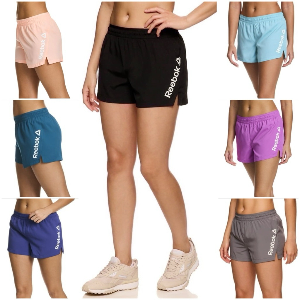 กางเกงกีฬาขาสั้น Reebok Women's Plus Staple Running Short