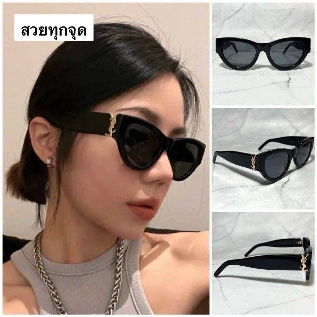 แว่นกันแดดแฟชั่น Y R0$€ ตัวใหม่ SL M94 (1:1)